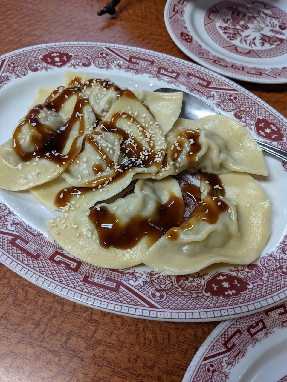 Steamed Dumplings with Savory Sauce