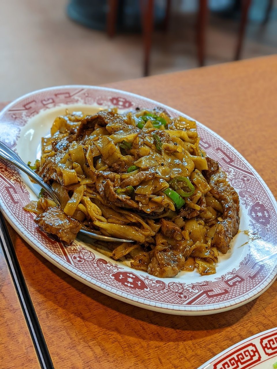 Spicy Beef Chow Fun